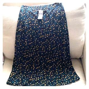 BCBG leopard print midi skirt